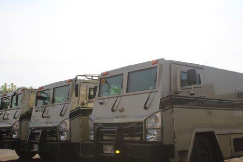 armoured security car transport